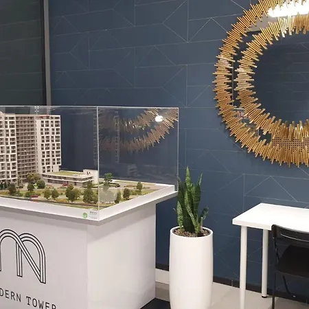 Bursztynowy Modern Tower アパート *