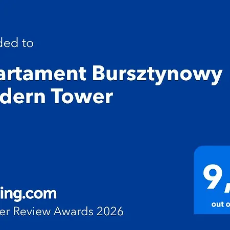 Bursztynowy Modern Tower Appartement Gdynia