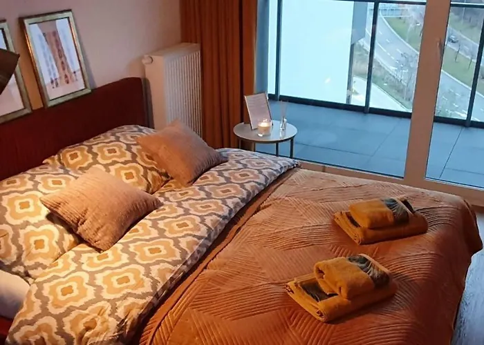 Bursztynowy Modern Tower Apartment Gdynia