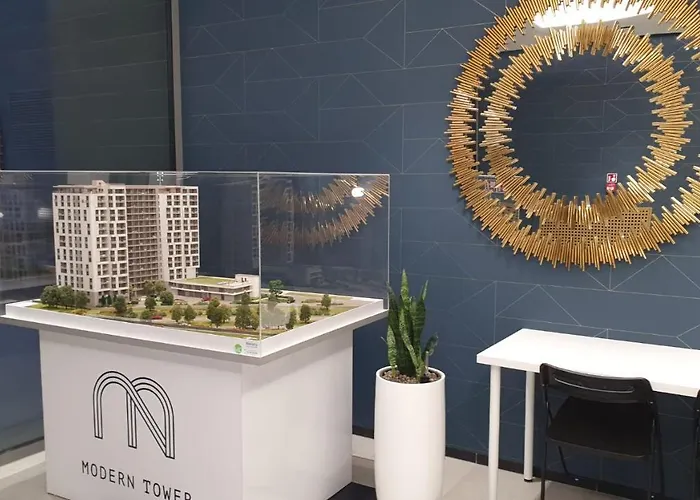 Bursztynowy Modern Tower Apartment *