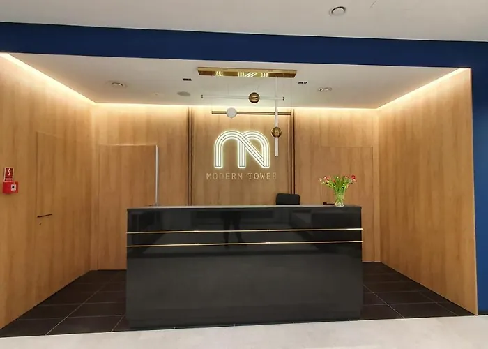 Apartment Bursztynowy Modern Tower Gdynia